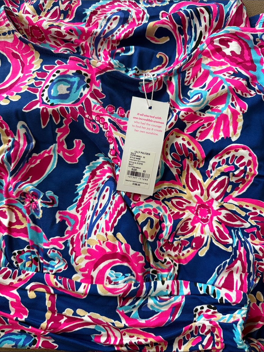 Lilly Pulitzer Parigi Boat Neck Romper